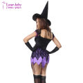 Masquerade Party Cosplay Halloween Witch Dress L1206